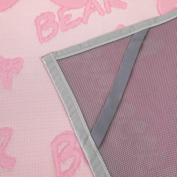 91家纺网 家纺一手货源 找家纺 （总）莱家富 2025新款A类凉感提花冰丝凉席