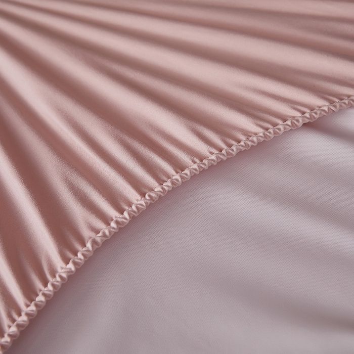 91家纺网 家纺一手货源 找家纺 全美家居 2025新款高克重云柔针织棉防水床笠床笠单件单床笠 粉彩