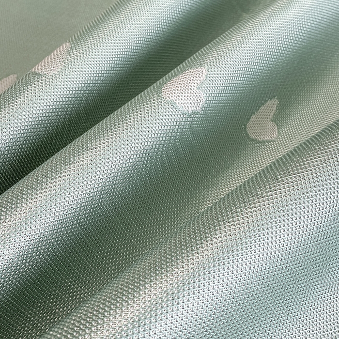 91家纺网 家纺一手货源 找家纺 莱家富 2025新款A类凉感提花冰丝凉席床裙款 心仪-绿