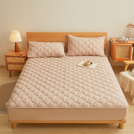 91家纺网 家纺一手货源 找家纺 （总）多谷家纺 2025新款纯棉色织大豆夹棉床笠