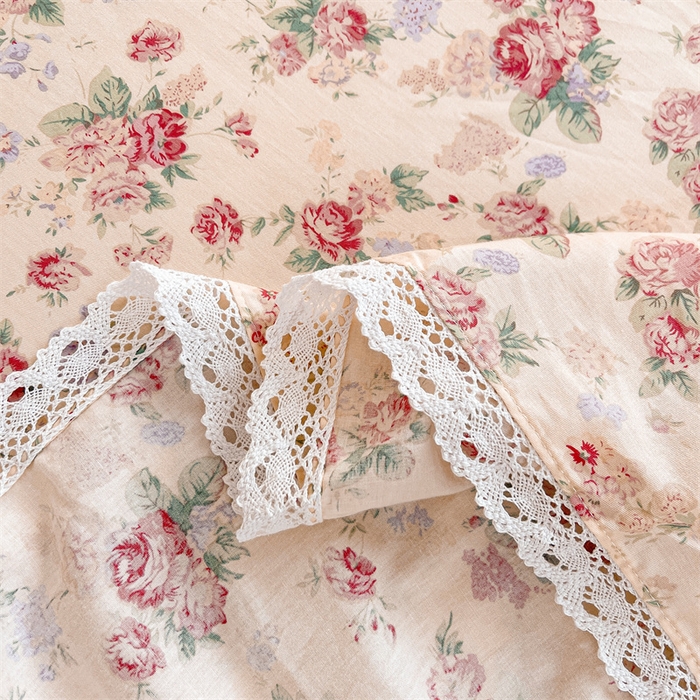 91家纺网 家纺一手货源 找家纺 （总）缦彩 2025新款韩版全棉公主风纯棉床裙单品