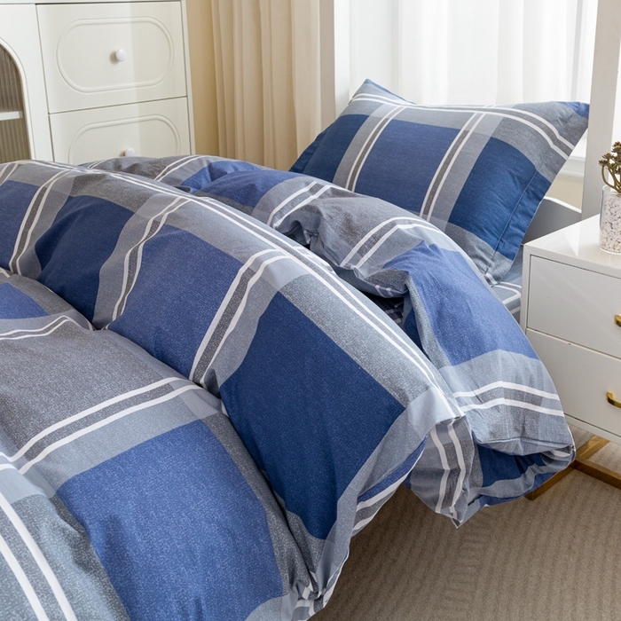 91家纺网 家纺一手货源 找家纺 （总）简冠家纺 2025新款全棉学生三件套宿舍三件套纯棉学生床垫羽丝绒被子被芯