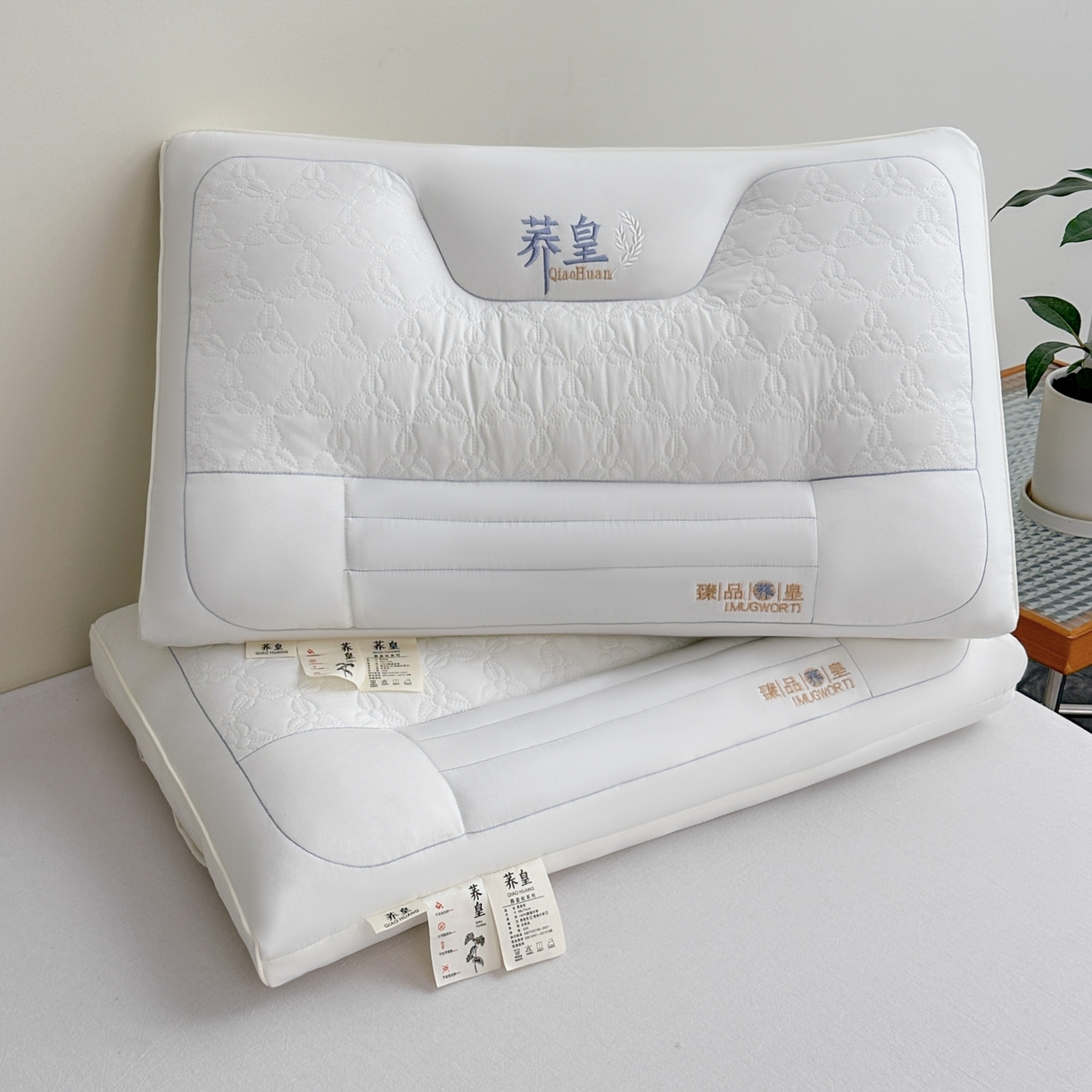 91家纺网 家纺一手货源 找家纺 （总）羽凡居 2025新款亲肤荞皇枕头枕芯