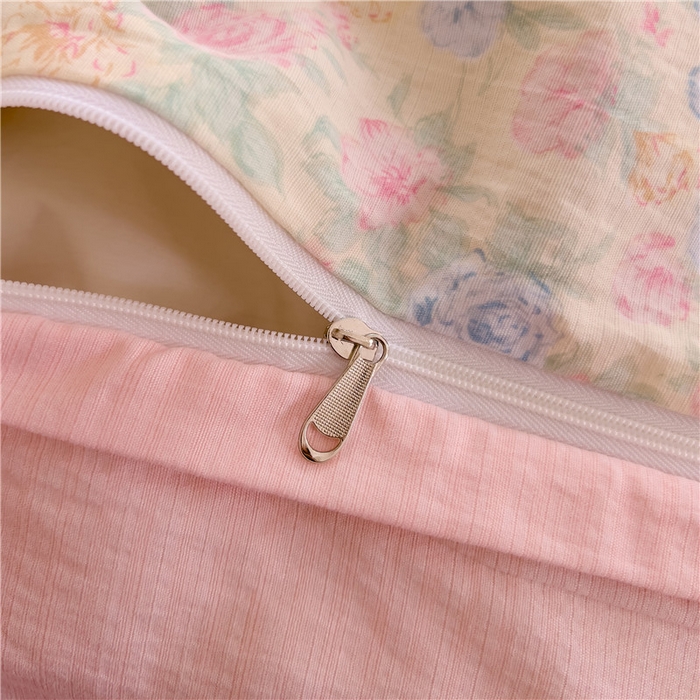 91家纺网 家纺一手货源 找家纺 （总）优品阁 2025新款云感皱皱纱四件套