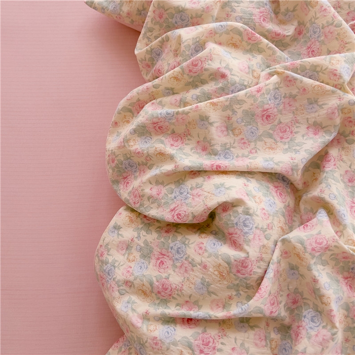 91家纺网 家纺一手货源 找家纺 （总）优品阁 2025新款云感皱皱纱四件套