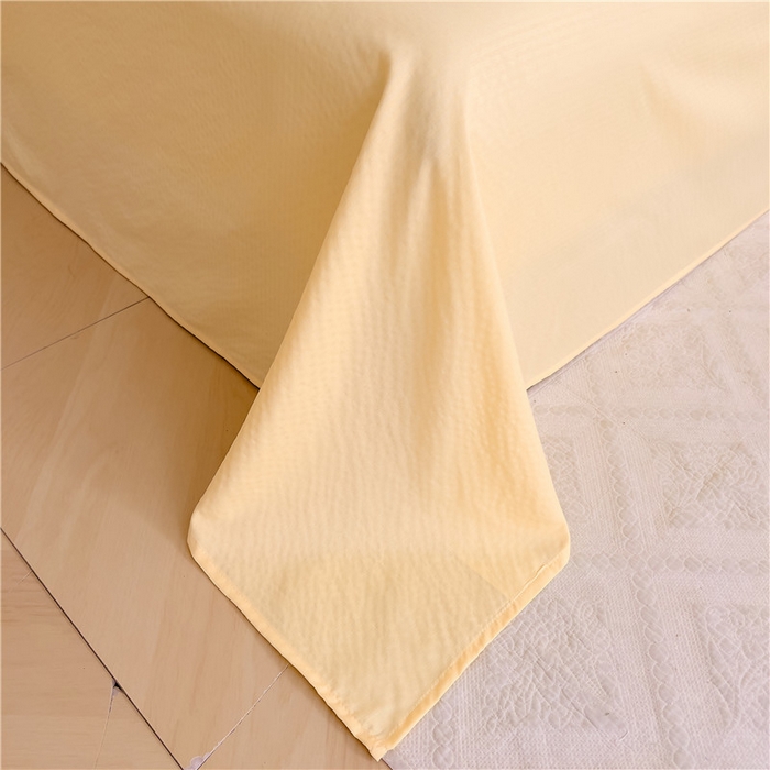 91家纺网 家纺一手货源 找家纺 优品阁 2025新款云感皱皱纱四件套 小晴天