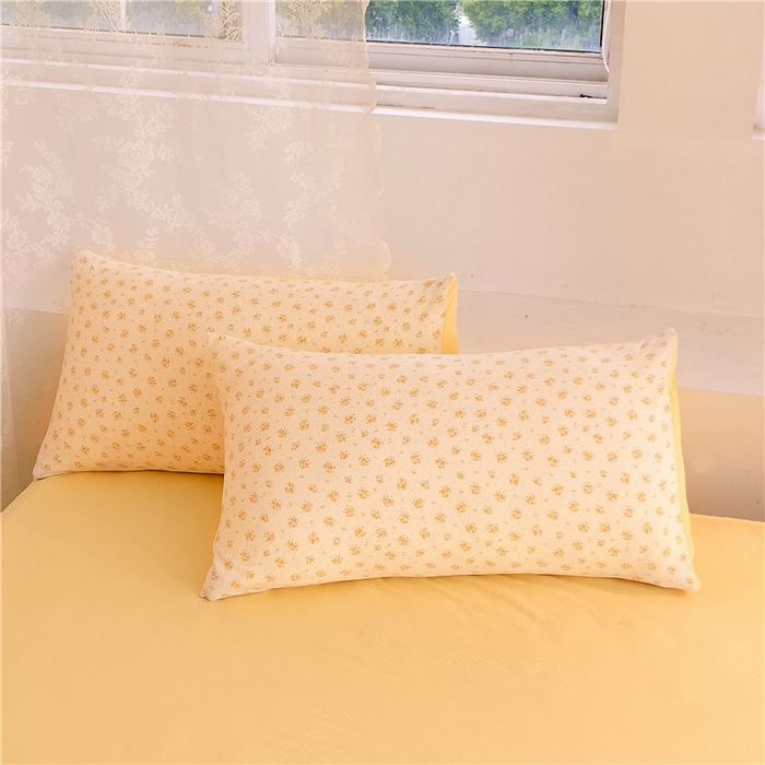 91家纺网 家纺一手货源 找家纺 优品阁 2025新款云感皱皱纱四件套 小晴天