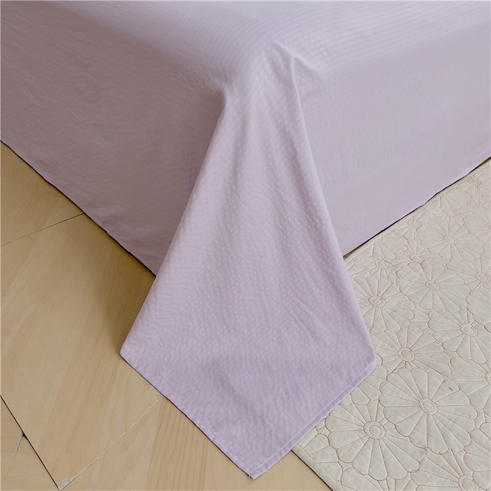 91家纺网 家纺一手货源 找家纺 优品阁 2025新款云感皱皱纱四件套 快乐兔