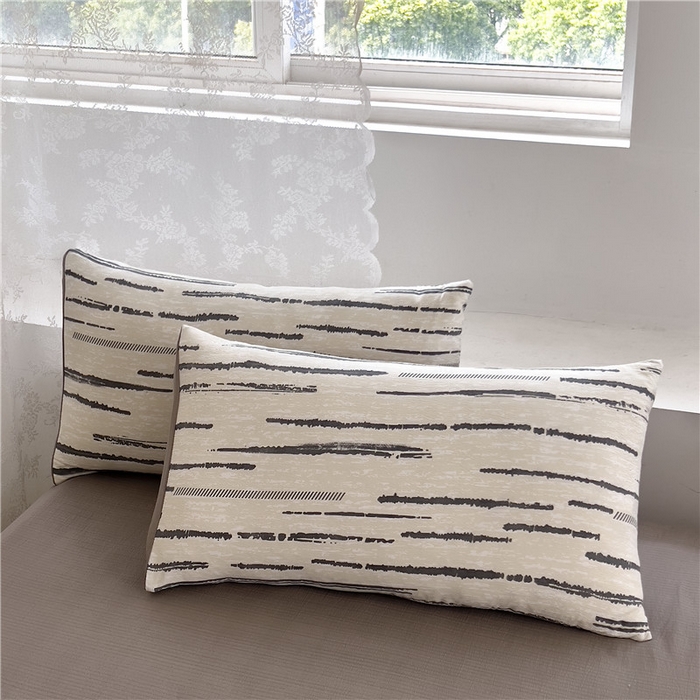 91家纺网 家纺一手货源 找家纺 优品阁 2025新款云感皱皱纱四件套 凯伦