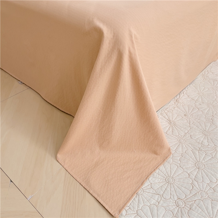 91家纺网 家纺一手货源 找家纺 优品阁 2025新款云感皱皱纱四件套 朝花夕拾