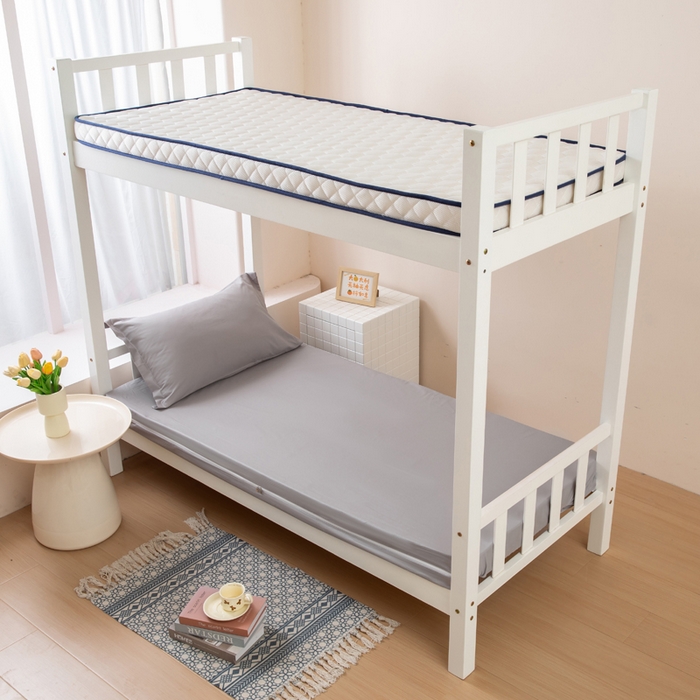 91家纺网 家纺一手货源 找家纺  凌云2025年新品全棉学生宿舍床垫套全包拉链式床笠单件纯棉床罩保护套 简约灰