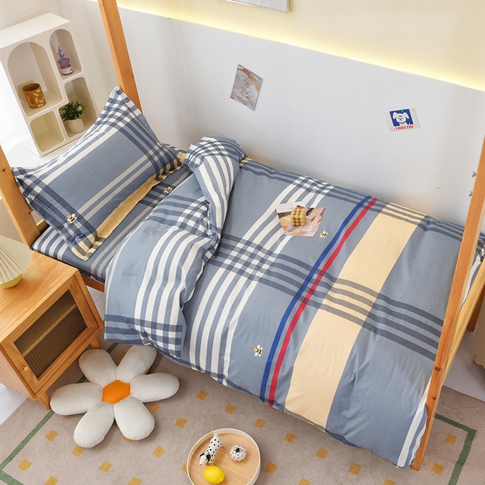 91家纺网 家纺一手货源 找家纺 凌云2025年新品全棉学生宿舍床垫套全包拉链式床笠单件纯棉床罩保护套 品质生活