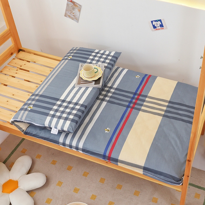 91家纺网 家纺一手货源 找家纺 凌云2025年新品全棉学生宿舍床垫套全包拉链式床笠单件纯棉床罩保护套 品质生活