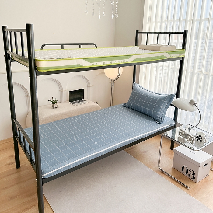 91家纺网 家纺一手货源 找家纺 凌云2025年新品全棉学生宿舍床垫套全包拉链式床笠单件纯棉床罩保护套 未来之星