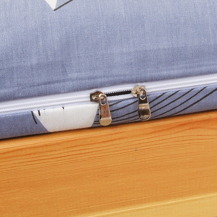 91家纺网 家纺一手货源 找家纺 凌云2025年新品全棉学生宿舍床垫套全包拉链式床笠单件纯棉床罩保护套 英伦时尚