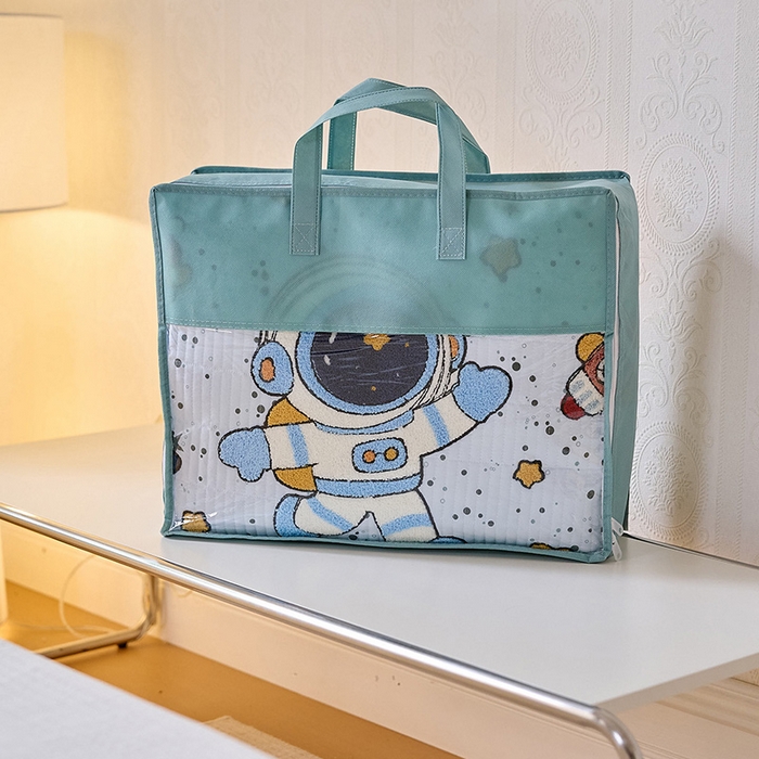 91家纺网 家纺一手货源 找家纺 （总）鑫喜莱家纺 2025新款毛巾绣云朵棉床盖三件套