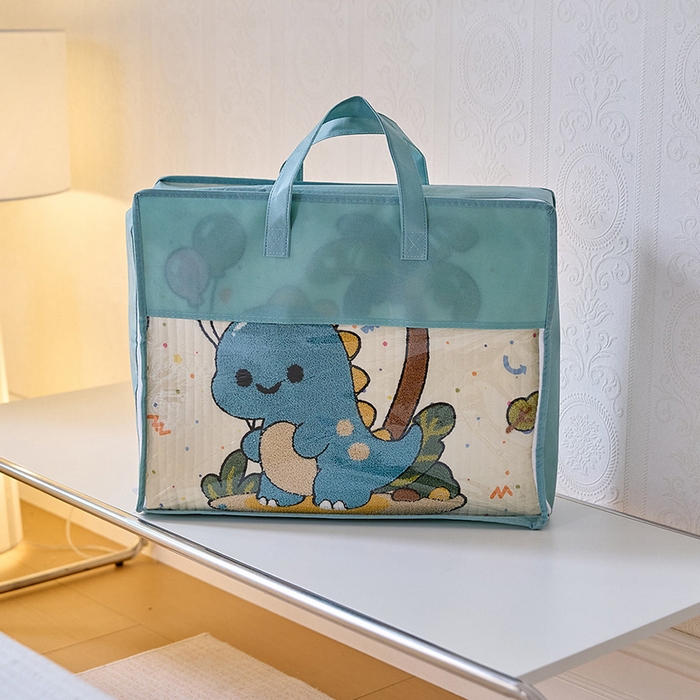 91家纺网 家纺一手货源 找家纺 鑫喜莱家纺 2025新款毛巾绣云朵棉床盖三件套 包装展示