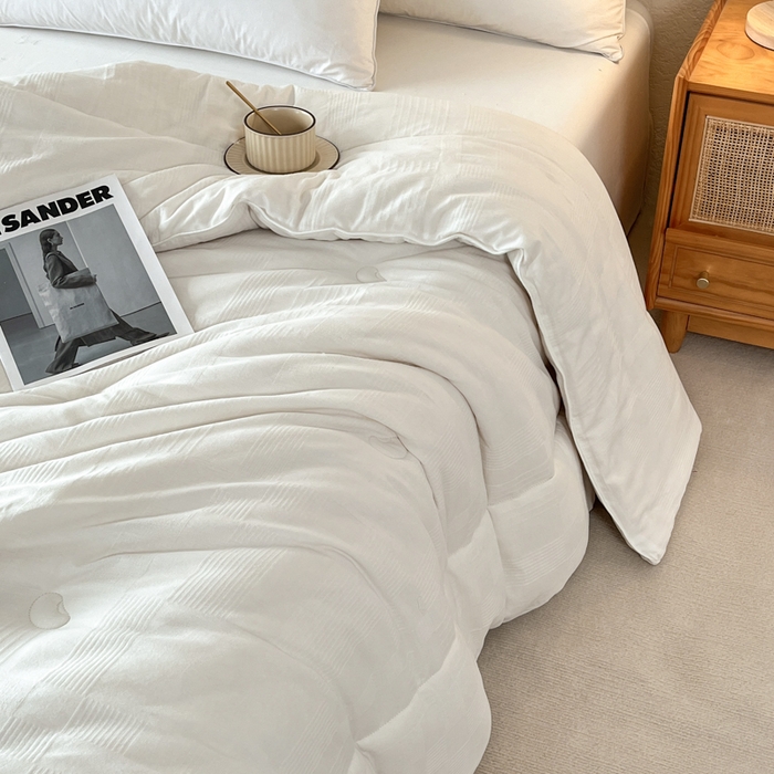 91家纺网 家纺一手货源 找家纺 （总）鸣升家纺 2025新款四季款全棉大豆被