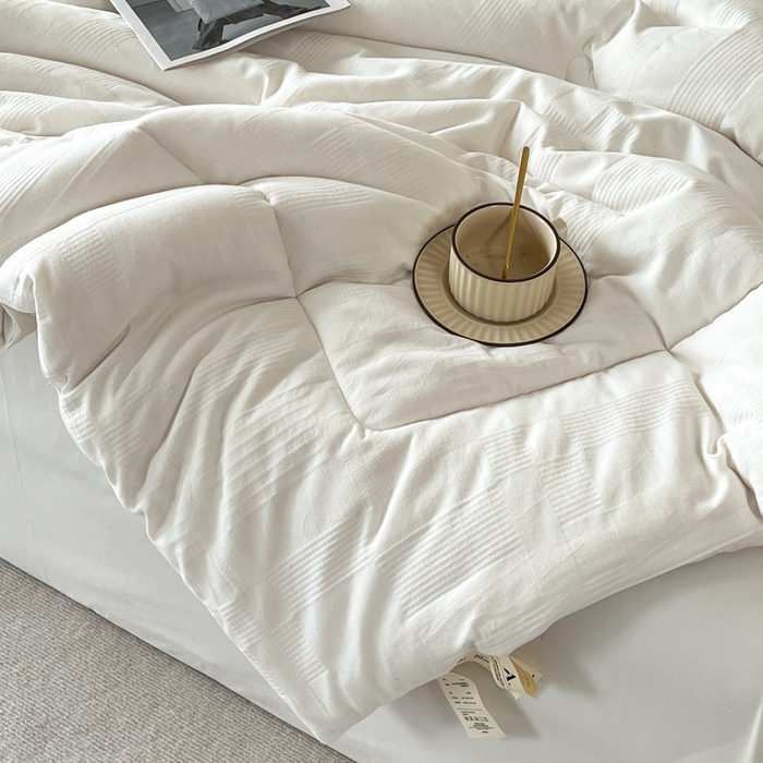 91家纺网 家纺一手货源 找家纺 （总）鸣升家纺 2025新款四季款全棉大豆被