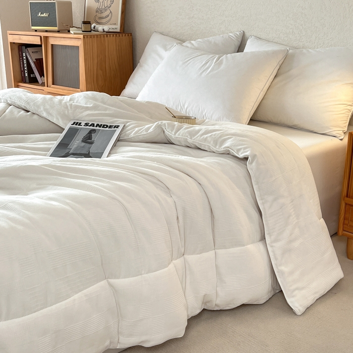 91家纺网 家纺一手货源 找家纺 （总）鸣升家纺 2025新款四季款全棉大豆被