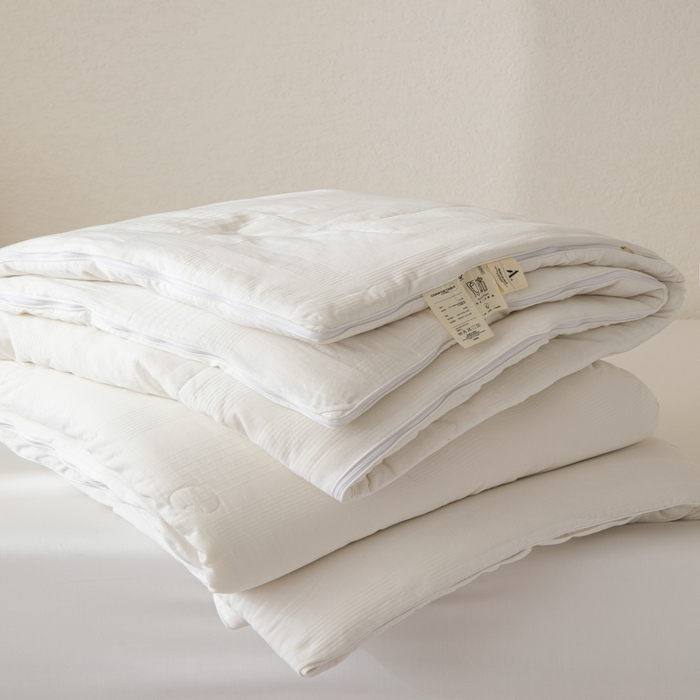 91家纺网 家纺一手货源 找家纺 （总2）鸣升新疆长绒棉全棉花色织水洗棉夏被四件套