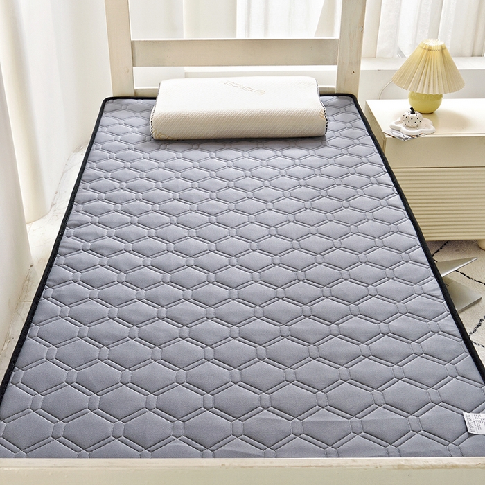 91家纺网 家纺一手货源 找家纺 （总）水妙家纺 2024新款学生宿舍上下铺乳胶记忆海绵床垫厚度9cm寝室超密回弹性好记忆海绵床垫