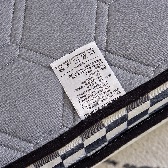 91家纺网 家纺一手货源 找家纺 （总）水妙家纺 2024新款学生宿舍上下铺乳胶记忆海绵床垫厚度9cm寝室超密回弹性好记忆海绵床垫