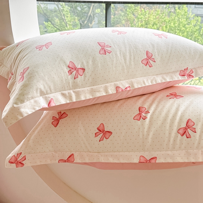 91家纺网 家纺一手货源 找家纺 芙绣家纺 2025新款A类全棉小清新印花单被套单枕套学生单品系列 芳华