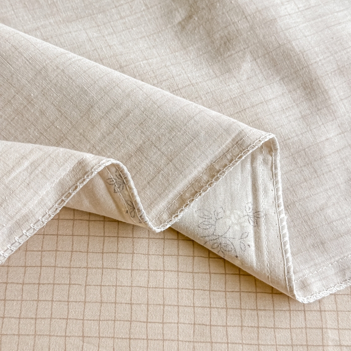 91家纺网 家纺一手货源 找家纺 芙绣家纺 2025新款A类全棉小清新印花单被套单枕套学生单品系列 赫本