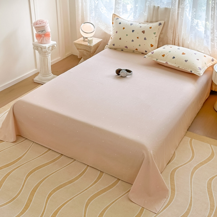 91家纺网 家纺一手货源 找家纺 芙绣家纺 2025新款A类全棉小清新印花单被套单枕套学生单品系列 夜色流光