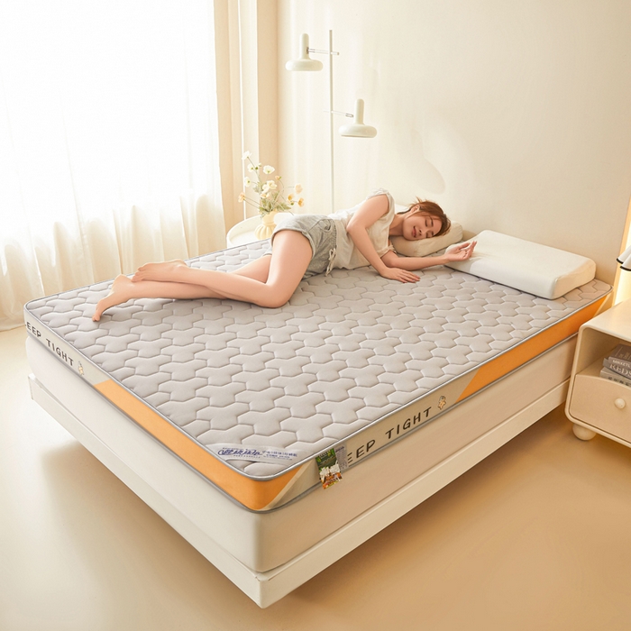 91家纺网 家纺一手货源 找家纺 （总）水妙家纺 2025新款高密度乳胶记忆海绵床垫厚度9cm回弹性好家用海绵床垫