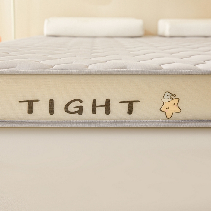 91家纺网 家纺一手货源 找家纺 水妙家纺 2025新款高密度乳胶记忆海绵床垫厚度9cm回弹性好家用海绵床垫 三角格灰