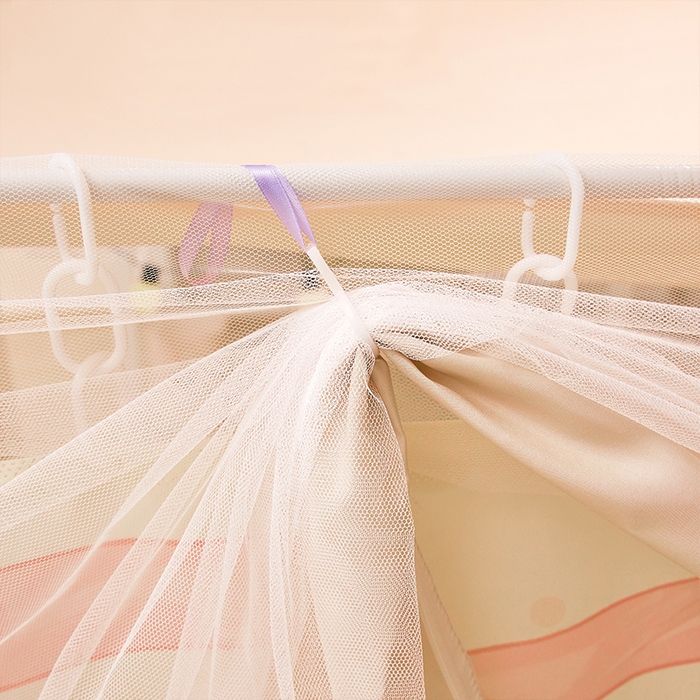 91家纺网 家纺一手货源 找家纺 水妙家纺 2025年新款强遮光学生上下铺床帘蚊账 甜心宝贝