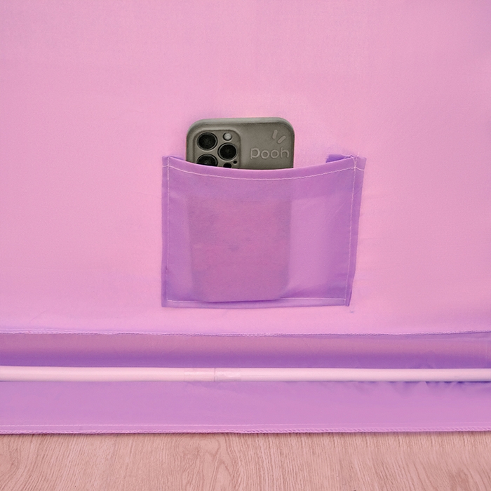 91家纺网 家纺一手货源 找家纺 水妙家纺 2025年新款强遮光学生上下铺床帘蚊账 贝贝兔