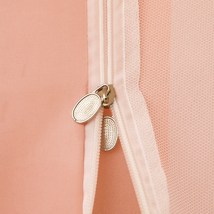 91家纺网 家纺一手货源 找家纺 水妙家纺 2025年新款强遮光学生上下铺床帘蚊账 草莓熊乐乐