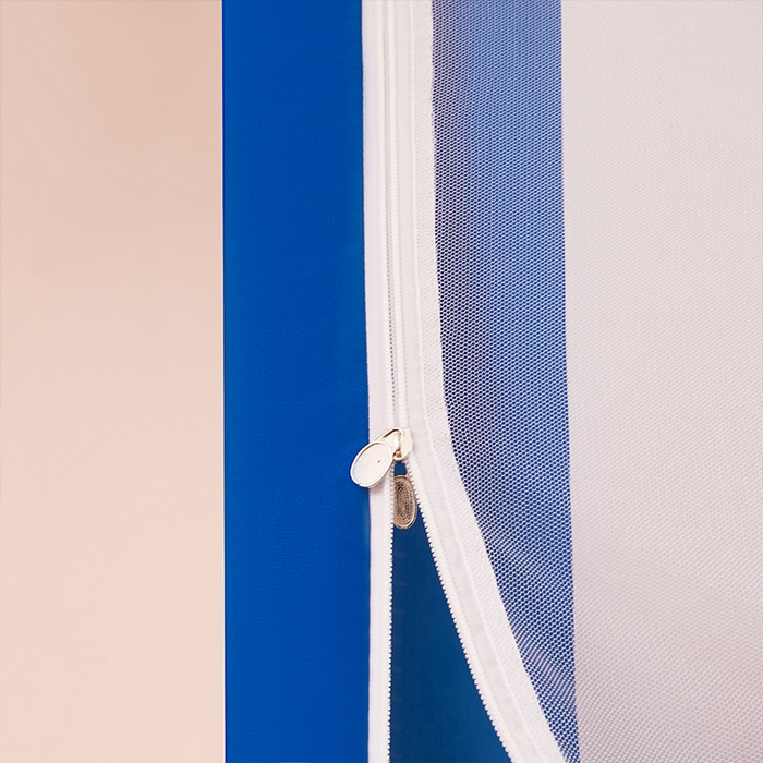 91家纺网 家纺一手货源 找家纺 水妙家纺 2025年新款强遮光学生上下铺床帘蚊账 欢乐小狗