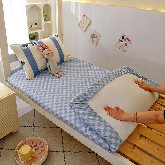 91家纺网 家纺一手货源 找家纺 （总）水妙家纺 2025新款A类环保印染13372印花全棉纯棉三件套