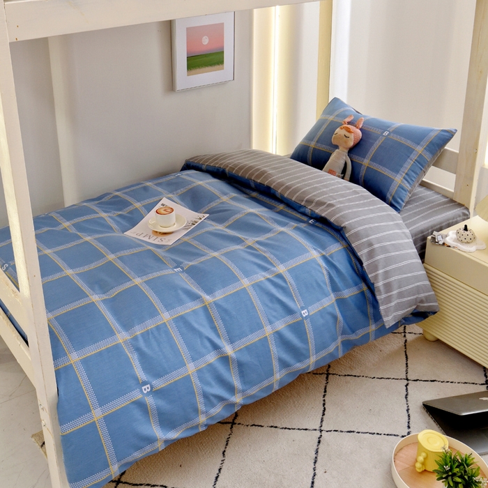 91家纺网 家纺一手货源 找家纺 （总）水妙家纺 2025新款A类环保印染13372印花全棉纯棉三件套