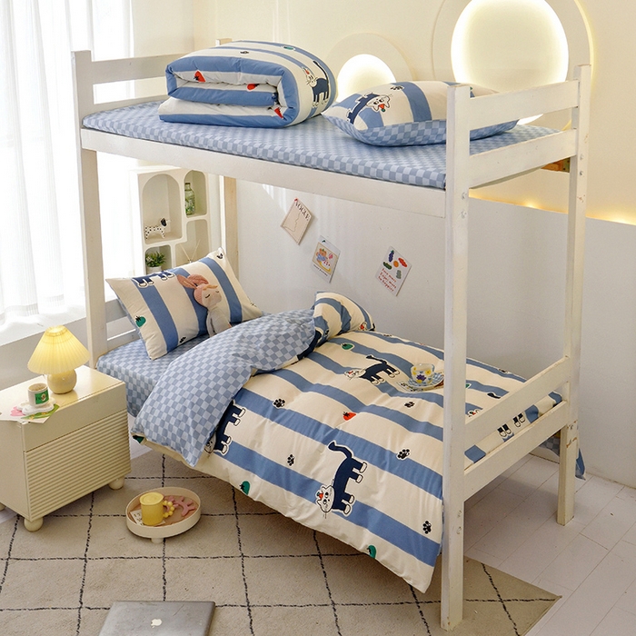 91家纺网 家纺一手货源 找家纺 （总）水妙家纺 2025新款A类环保印染13372印花全棉纯棉三件套