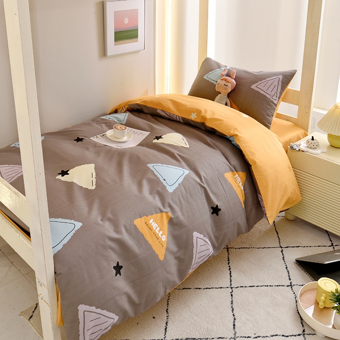 91家纺网 家纺一手货源 找家纺 （总）水妙家纺 2025新款A类环保印染13372印花全棉纯棉三件套