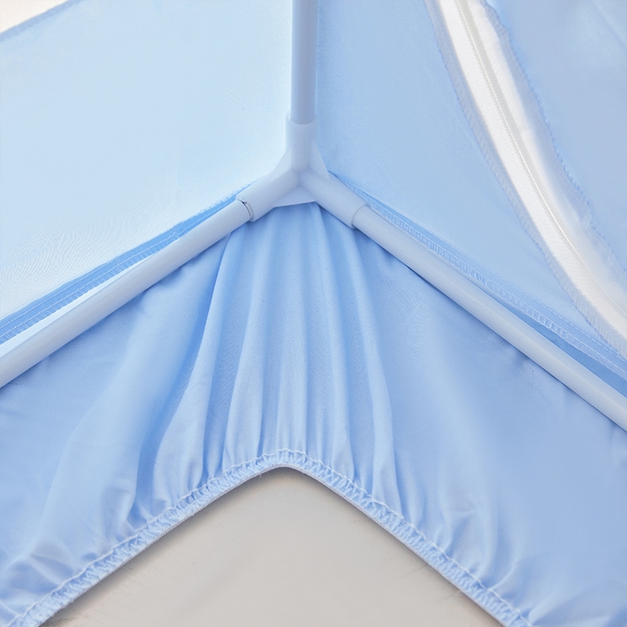 91家纺网 家纺一手货源 找家纺 水妙家纺 2025新款加厚强遮光蚊账学生宿舍上下铺130克斜纹加厚床帘蚊账 暴富发财