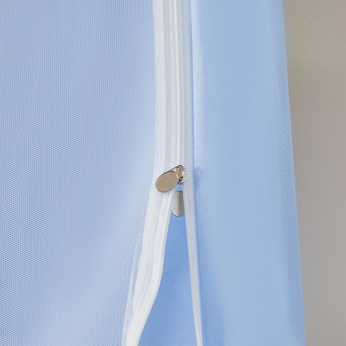 91家纺网 家纺一手货源 找家纺 水妙家纺 2025新款加厚强遮光蚊账学生宿舍上下铺130克斜纹加厚床帘蚊账 暴富发财