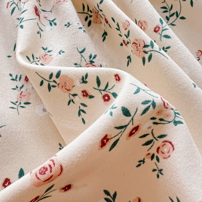 91家纺网 家纺一手货源 找家纺 朵朵家纺 2025新款超柔水洗棉云感印花单床笠床垫保护套床笠（床垫保护套可定制尺寸 ）-场景二 忘忧草