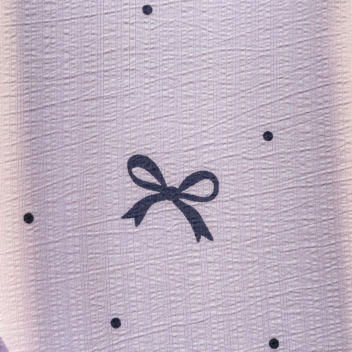 91家纺网 家纺一手货源 找家纺 眠势力 2025新款云感双层纱床笠三件套ins奶油风云感床垫保护套四季款 紫韵蝴蝶结