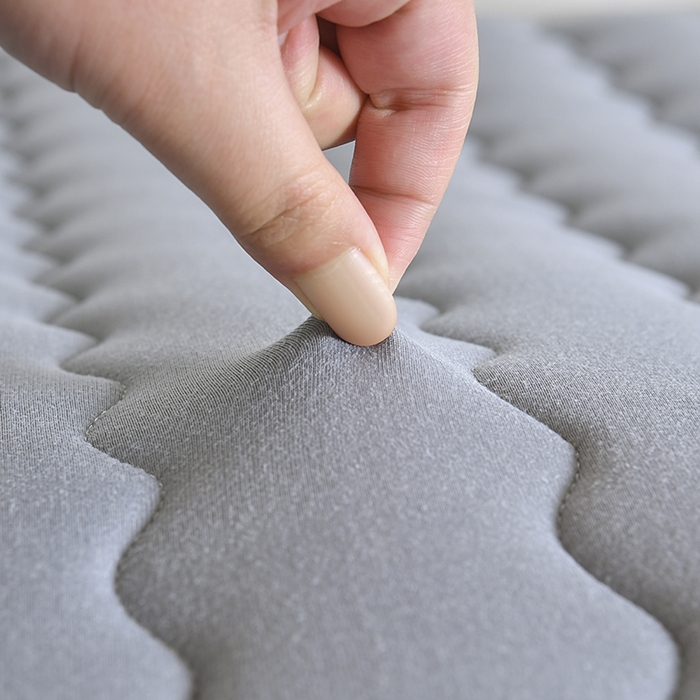 91家纺网 家纺一手货源 找家纺 顺发床垫 2025新款A类牛奶丝乳胶记忆海绵床垫 H熊--灰-5cm