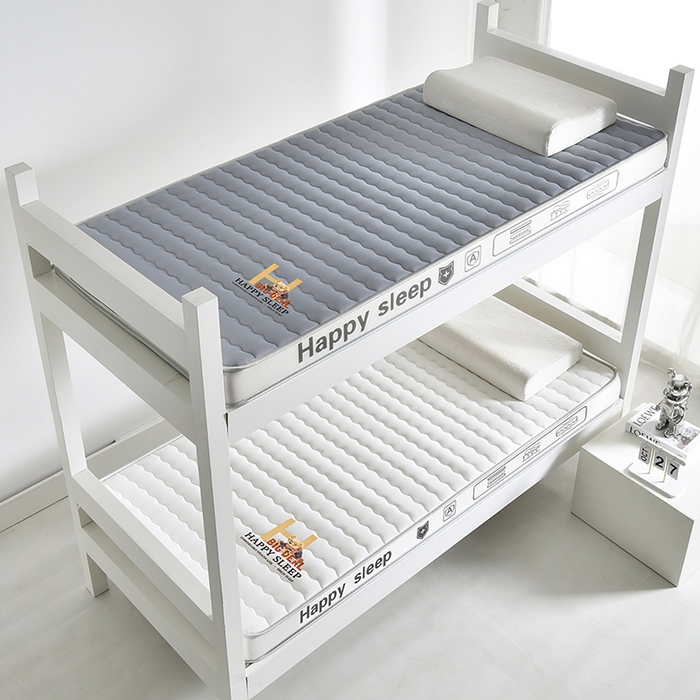 91家纺网 家纺一手货源 找家纺 顺发床垫 2025新款A类牛奶丝乳胶记忆海绵床垫 H熊--白-5cm