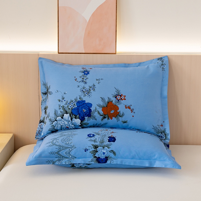 91家纺网 家纺一手货源 找家纺 （总）居美良品2025新款国民老式床单经典牡丹配套枕套