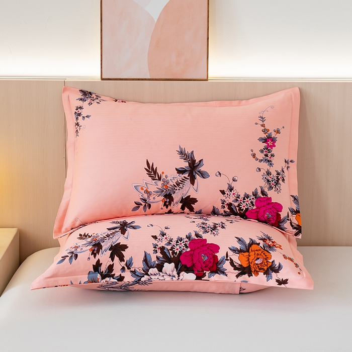 91家纺网 家纺一手货源 找家纺 （总）居美良品2025新款国民老式床单经典牡丹配套枕套