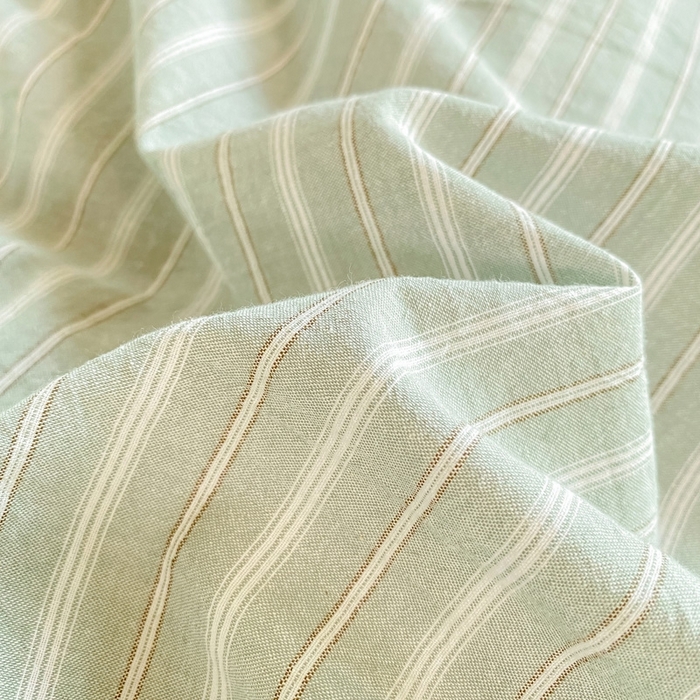 91家纺网 家纺一手货源 找家纺 恋人优选 2025新款全棉纯棉水洗棉(AB版)学生宿舍上下铺三件套-无标款 简希绿条