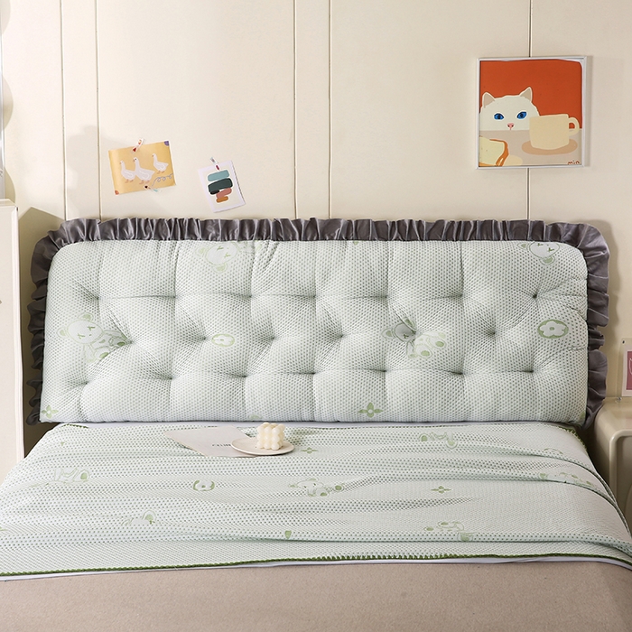 91家纺网 家纺一手货源 找家纺 （总）永光家居 2025新款凉感韩版靠垫 床头靠枕抱枕软包榻榻米（不供多多）